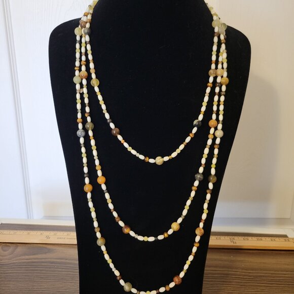 Jay King DTR Desert Rose Trading Super Long 100” Multi-gemstone Necklace EUC - Picture 1 of 9